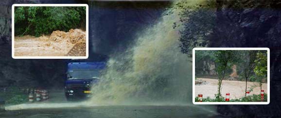 鎮巴遭遇大暴雨襲擊 陜南局地未來仍有強降雨