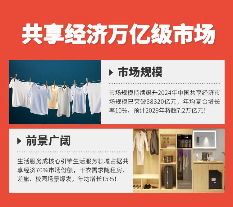 酒店“共享烘干機(jī)”，水御嘉共享智能烘干衣柜