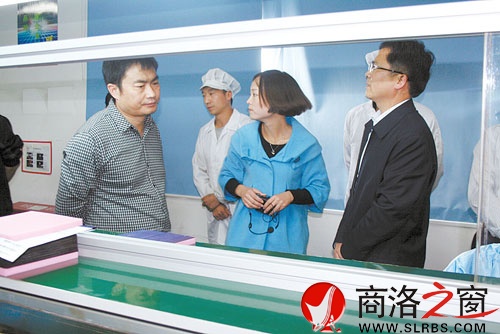 商丹園區黨工委副書記、管委會常務副主任崔孝栓檢查指導工作