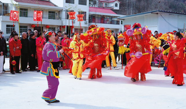 非遺文化鬧新春 文明新風潤萬家